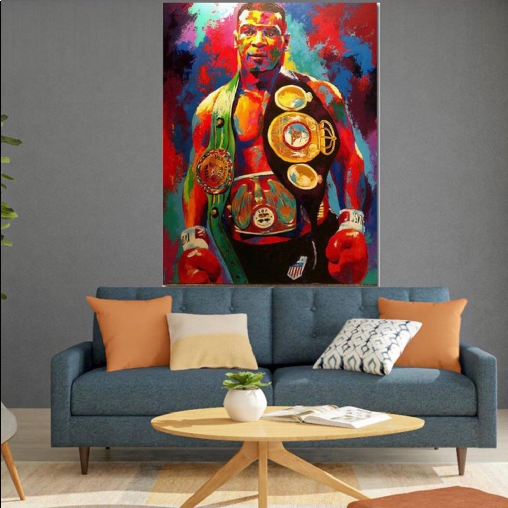 Mike Tyson abstract picture